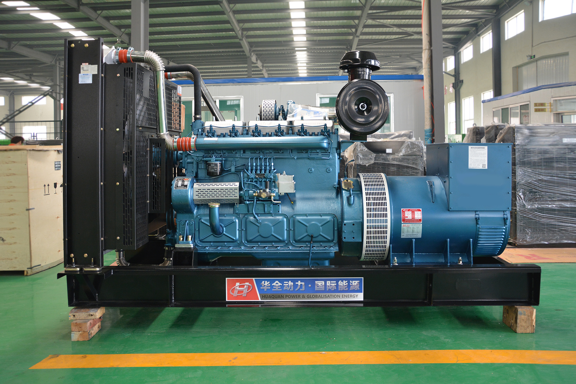 對比國產柴油發(fā)電機組，這個品牌確實好